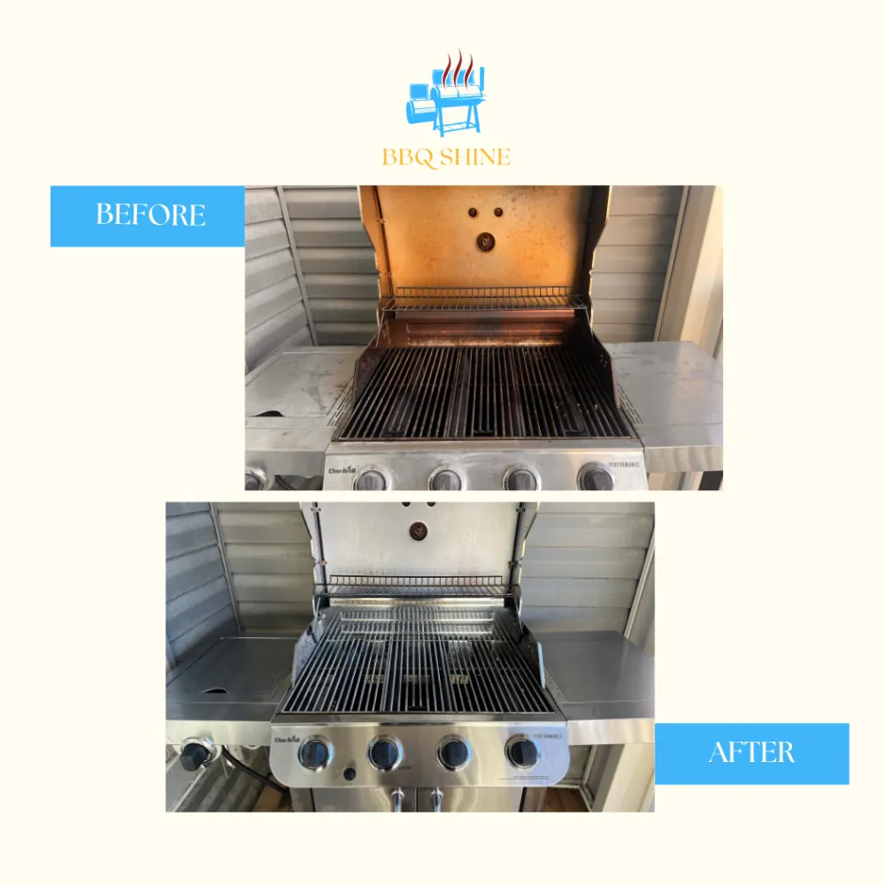 BBQ Shine cleaning transformation